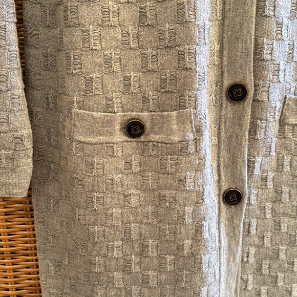EUC Banana Republic long gray cardigan, Size M - Picture 4 of 7
